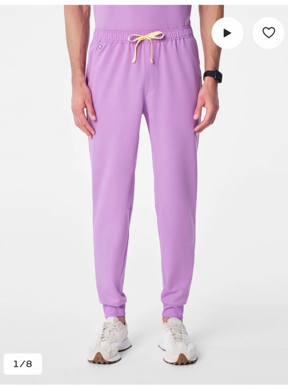 Figs Men's Wild Iris Jogger scrubs - S/S